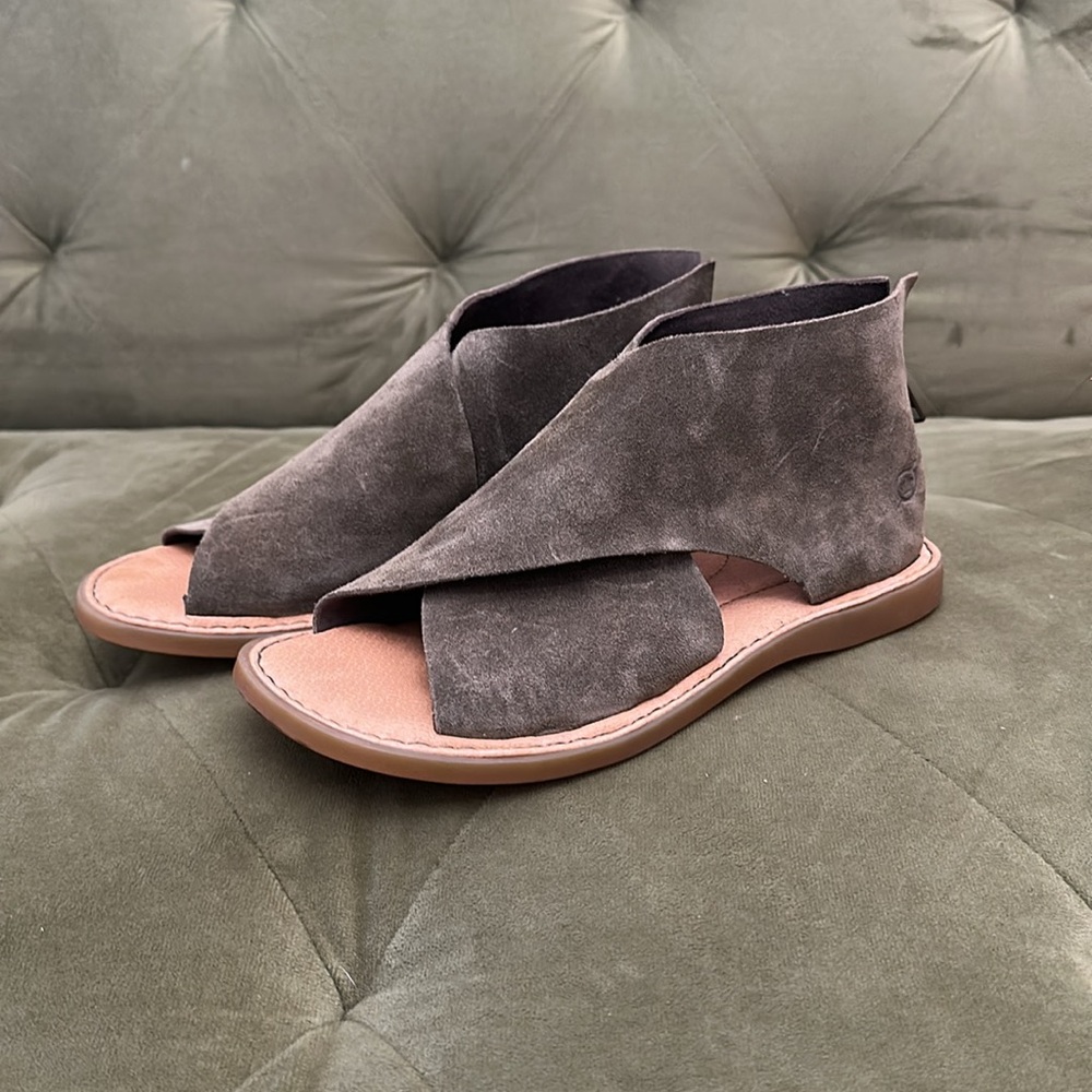 Born Iwa suede sandals.